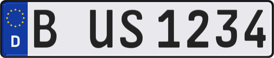 Berlin License Plate