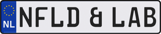 Newfoundland and Labrador License Plate