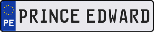 Prince Edward Island License Plate