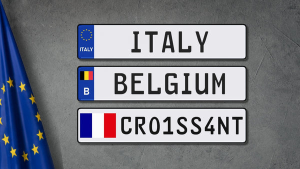  European License Plates (All)