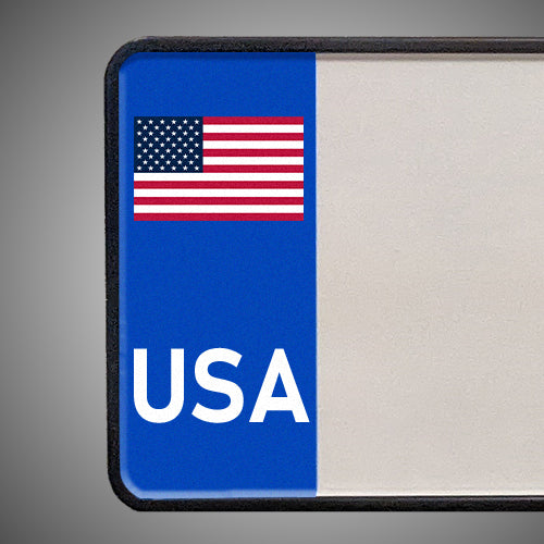 US Euro-Style License Plates