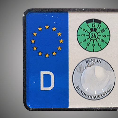 Used German License Plates